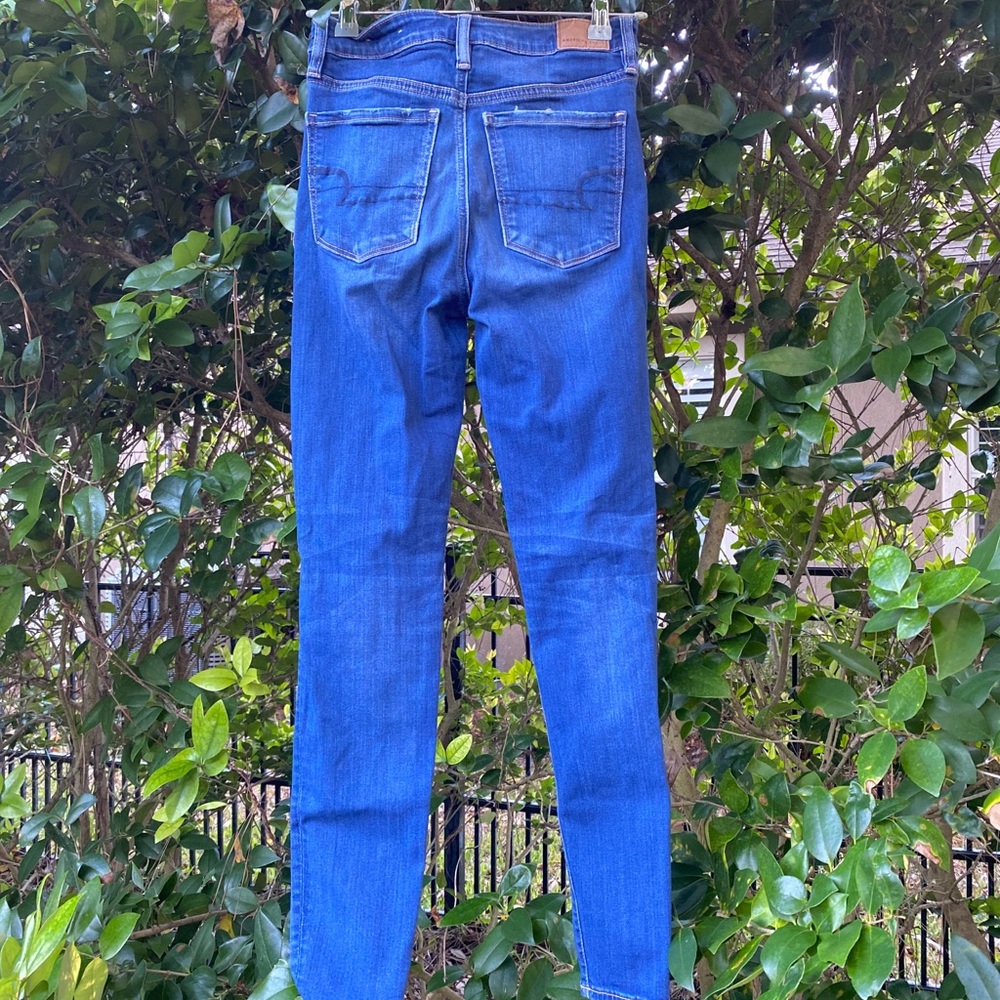 american eagle high rise jeans